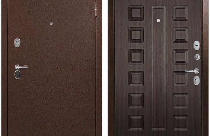 Преимущества входных металлических дверей