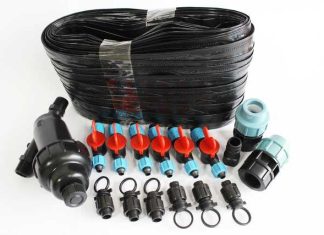 Полив растений в теплице