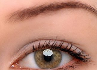 Карие цветные линзы