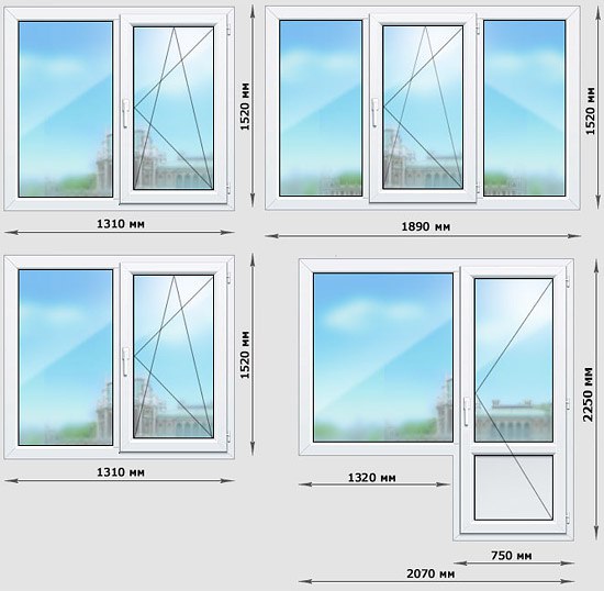 Размеры окна – что выбрать для дома?