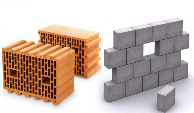 Газобетонный блок и керамический блок – что выбрать?