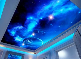 Натяжные потолки 3д на 2 полотнах Натяжные потолки 3д на 2 полотнах