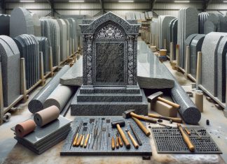 Процесс создания надгробрных гранитных памятников: от идеи к реализации.