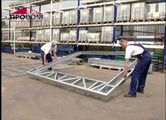 Гаражи и навесы из металлического профиля