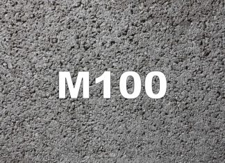 Бетон М100 — основные характеристики, состав