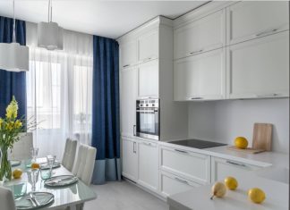 Как подобрать современные и модные шторы на кухню
