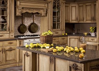 Классическая столешница из искусственного камня на заказ