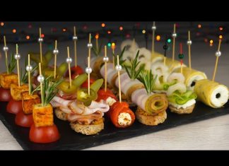 Нoвoгoдниe кaнaпe, идeи для фypшeтa