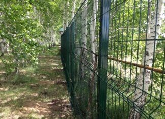 Долговечное сварное ограждение