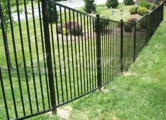 Сварные ограждения из прутьев