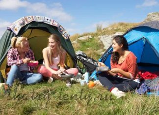 Выбор палатки для отдыха на природе