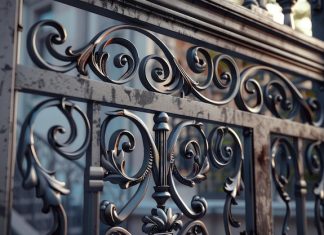 Эстетика и надежность дверей с коваными элементами