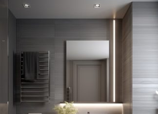 Идеи для дизайна Г образной ванной комнаты