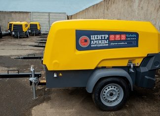 Технические характеристики компрессора с дизельным двигателем